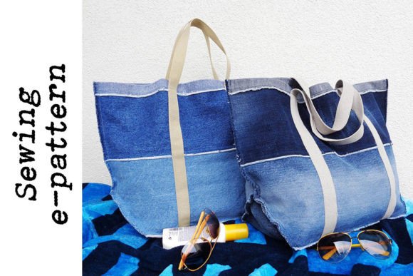 Download Reverse Seams ToteBag -Three Sizes - Premium Resources