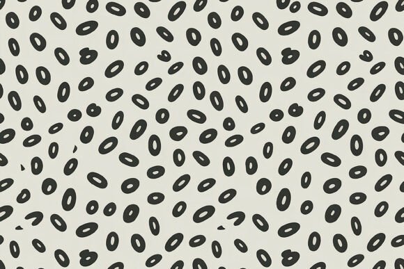 Download Seamless Hand Drawn Ring Pattern Design - Seamless Collection