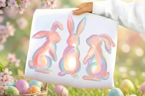 Download Brushstroke Easter Bunny Png Easter Png - Premium Resources