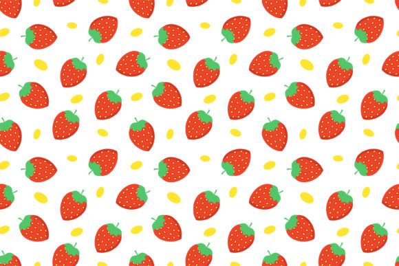 Download Strawberry Seamless Abstract Pattern - Seamless Collection