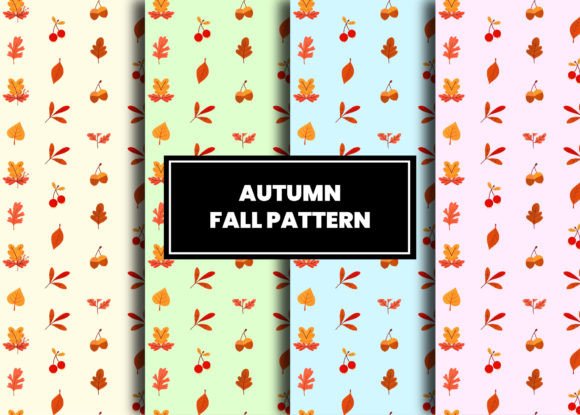 Download Autumn Fall Digital Seamless Pattern - Seamless Collection