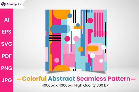 Download Colorful Seamless Abstract Pattern - Seamless Collection
